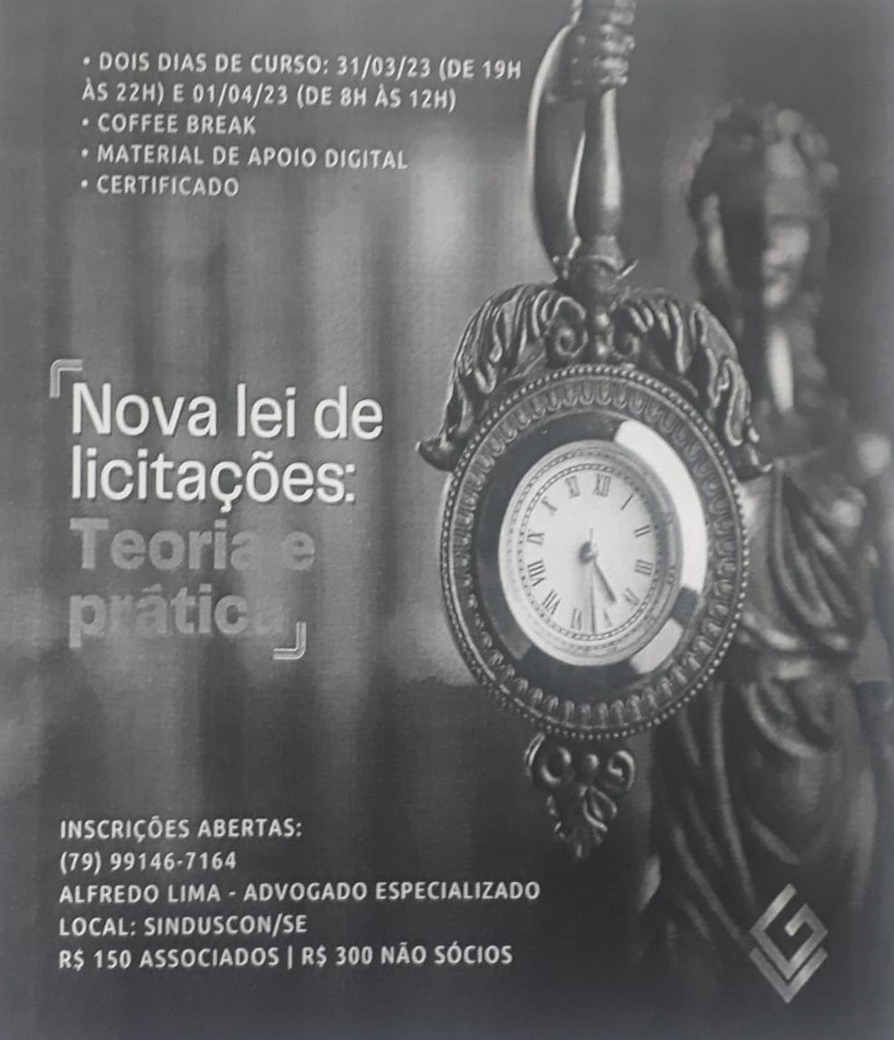 CURSO SOBRE A NOVA LEI DE LICITAÇÕES